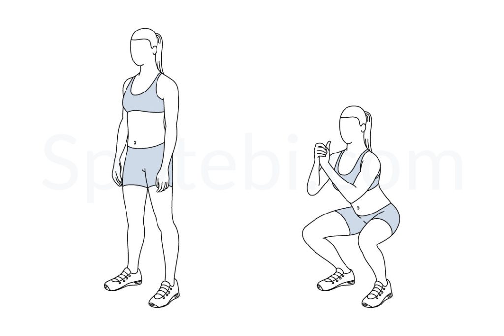 double leg squat
