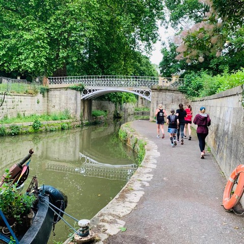 Canal path Bathwick